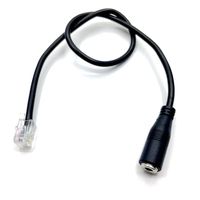 AvimaBasics Premium Best 3.5mm Jack to RJ9/RJ10 Phone Headset to Office Phone Adapter Cable