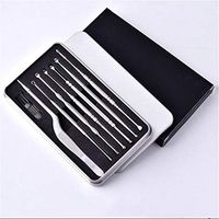 Essencedelight Ear Pick Kit Stainless Steel Ear Cleaning Tool Set Ear Cleaner with Storage Box for Women Men Ear Wax Removing Tools