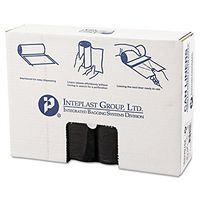 IBSS334016K High-Density Can Liner, 33 x 40, 33-Gallon, 16 Micron, Black, 25/Roll
