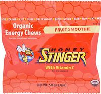 Honey Stinger Fruit Smoothie Chews and Gel Combo Pack (3 Chews and 3 Gels)