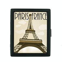 Perfection In Style Metal Cigarette Case Vintage Travel Posters Design 003