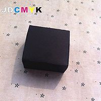 10 sizes, 100pcs/lot black kraft gift paper boxes jewelry boxes, packaging handmade packaging, small box (9.5X9.5X3)