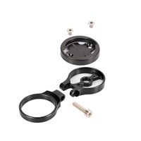 Kbrotech Bike Stem Mount Holder Compatible with Garmin/for Bryton/for Cateye Computer,Bicycle Stem Computer Extension Holder,Angle Adjustable (Black)