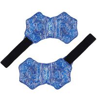 NEWGO®Ice Pack for Foot & Ankle, Reusable Ankle Ice Pack Hot Cold Gel Pack for Injuries, Sprains(10" x 6") - 2 Pack