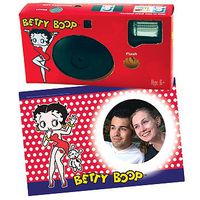 Betty Boop Disposable Camera with Preprinted Borders