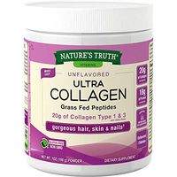 Nature's Truth Ultra Collagen Powder | 7 oz | Type I and III | Hydrolyzed Collagen Peptides | Grass Fed, Paleo, Keto Friendly | Protein Packed | Unflavored | Non-GMO, Gluten Free
