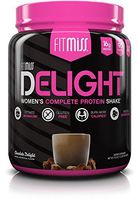 FitMiss Delight Protein Powder, Healthy Nutritional Shake for Women, Whey Protein, Fruits, Vegetables and Digestive Enzymes, Support Weight Loss and Lean Muscle Mass, Chocolate, 1.2 Pound