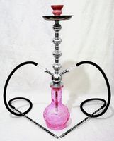26" Pro 2 Hose Hookah Shisha Pipe PINK BLUSH
