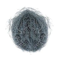 100 g/pack Gift Box Filler Natural Sisal Threadlike Raffia Paper craft Ribbon Box Filling Material for DIY Gift Box Package Decor Wedding Gift Wrapping Materials - Deep Grey