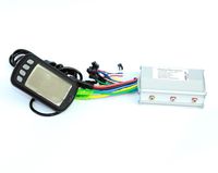 L-faster Electric Bike LCD Display with Motor Controller Battery Indicator Motor Speed Indicator 250W / 350W E-Bike DIY Display Kit(36V)