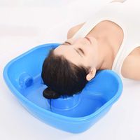 Ang Yishao Bedside Shampoo Bowl,Medical Bed Shampoo  Basin Wash Hair in Bed for Bedridden Patients Disabled Elderly Pregnency