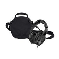 Sennheiser HD280PRO Headphone (new model) with Gator Cases G-Club Series G-CLUB-HEADPHONE Carry Case for DJ Style Headphones/Accessories