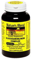 Nature's Blend Glucosamine/MSM Complex Capsules - 120 ct, Pack of 6
