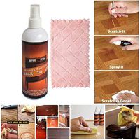C-Easy Invisible Scratch Wood Spray, Newest Remover Repair Scraping Paint Polishing - Instant Fix Wood Scratch Remover Set Fast Acting Wood Scratch Repair Wax for All Kinds of Wood