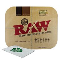RAW Magnetic Rolling Tray Cover and Leaf Lock Gear Smell Proof Pouch