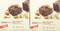 Think Thin 20 Pack (2 X Box of 10)- (Fiber Chocolate Almond Brownie)