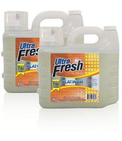 Ultra Fresh Platinum Fragrance Free & Dye Free Laundry Detergent. 200 oz spigot jug -2 PACK (400 oz total) - HE, concentrated. Hypoallergenic, Sensitive Skin Friendly