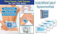YB Sports Cryo Therapy Thera Freeze Pain Relief Great for Arthritis Sciatica Sprain and Recovery (Thera-Freeze System with Additional 5 Pack of Pads)