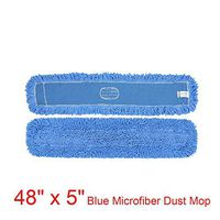 1pc 48" x 5" #25482-1pc Blue Microfiber Dust Mop