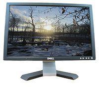 DELL,E198WFPF, VGA & DVI, 19W LCD, Black, REGULAR STAND