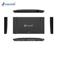 MeeGOPad T09 4GB RAM Type-C Mini PC Box,Licensed Windows 10 Intel x5-Z8300 Dual Band Wifi 2.4g/5g 1000Mbps LAN Compute Stick(Black)