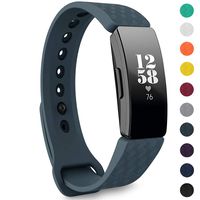 findway Compatible with Fitbit Inspire HR Bands/Fitbit Inspire Band, Adjustable Soft Silicone Inspire Straps for Women Men Sports Replacement Accessories Bands for Inspire/Inspire HR Fitness Tracker