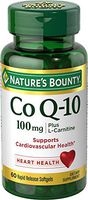 Natures Bounty CoQ10 100mg Plus with L carnitine 60 Softgels