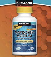 Kirkland Signature Naproxen Sodium 220 mg, 1 Pack of 400 Caplets