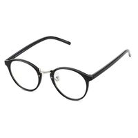 Cyxus Computer Blue Light Filter Vintage Retro Glasses, Anti Eye Strain Eyewear UV Headaches Lightweight Frame Eyeglasses TR90 (8156T06, Large Frame)