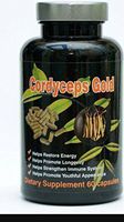 CORDYCEPS GOLD - DONG TRUNG HA THAO 750mg 60 Vegetarian Capsules