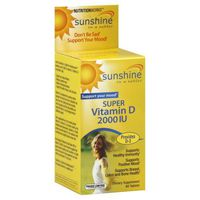Windmill Health Products Sunshine Super Vitamin D -- 2000 IU - 60 Tablets