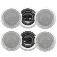 Acoustic Audio CS-IC83 in Ceiling 8" Speaker 3 Pair Pack 3 Way Home Theater 2100 Watt