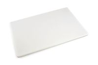 Thirteen Chefs Commercial White Plastic Cutting Board, Large 20x15 x 0.5 Inch, NSF
