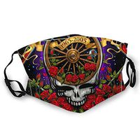 Dead Skull Soft Mouth Cover Earloop Anti-Dust Half Face Mouth-Muffle for Dust Surgical Outdoor Women Men Grateful