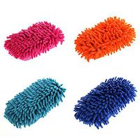 Microfiber Chenille Car Vehicle Care Washing Brush Sponge Cleaner Cleaning Glove - SoundsBeauty