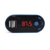 LtrottedJ Bluetooth Wireless FM Transmitter MP3 Player Handsfree Car Kit USB TF SD Remote