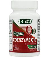 Deva Vegan Vitamins Coenzyme Q10 - 100 Mg - Sublingual, 60-Count