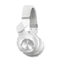 Bluedio T2 Turbine Bluetooth Wireless Stereo Rotary Headphones with Mic, 57mm Drivers, White