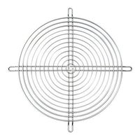 GARDTEC SC100-W3 Fan Finger Guard, Euro, 240mm Axial Fans, 240 mm, 240 mm, Steel