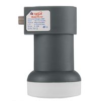 Universal Ku-Band Single LNBF 9.75/10.6KU Dual Output HD Satellite Receiver