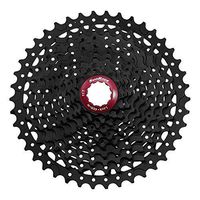 SunRace MX3 Mountain Bike Bicycle Compatible with Shimano 10 Speed Cassette 11-46T Black