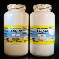 CoQ-10 q10 co-Enzyme, Anti-Aging 600mg - 600 (2x300) Capsules