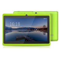 YUNTAB 7 inch Android Tablet - 1.5 Ghz Quad Core CPU, with WiFi, 1GB RAM, 8GB ROM, 1024x600 HD Touch Screen, Pre-Loaded Google Play Store & Games, Dual Camera(Green)