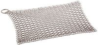 Water Filter Jungle Extra Large Chainmail Scrubber (8" X 8") Stainless Steel Cast Iron Cleaner Steel Scrubber for Cast Iron Pan, Iron Grill Scraper, Cast Iron Grill Scraper & Iron Pans Scraper