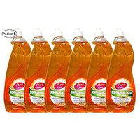 Pure Dishwashing Liquid Fresh Orange Scent(1L) (Pack of 6)