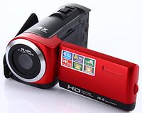 Camera Camcorder, Fosa HD 1080P Max.16.0 Megapixels 1280720P DV Handy Camera, Digital Video Camcorder 16X Zoom with 2.7" LCD and 270 Degree Rotation Screen(Red)