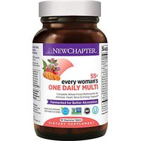 New Chapter Multivitamin for Women 50 plus - Every Woman's One Daily 55+ with Fermented Probiotics + Whole Foods + Astaxanthin + Organic Non-GMO Ingredients - 96 ct