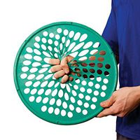 CanDo Hand Exercise Web, Medium, Low-Powder Latex, Green