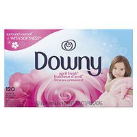 Downy April Fresh Fabric Softener Dryer Sheets, 120 count