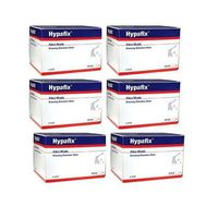 Hypafix Dressing Retention Tape - 4" x 10 yards - 6 Boxes
